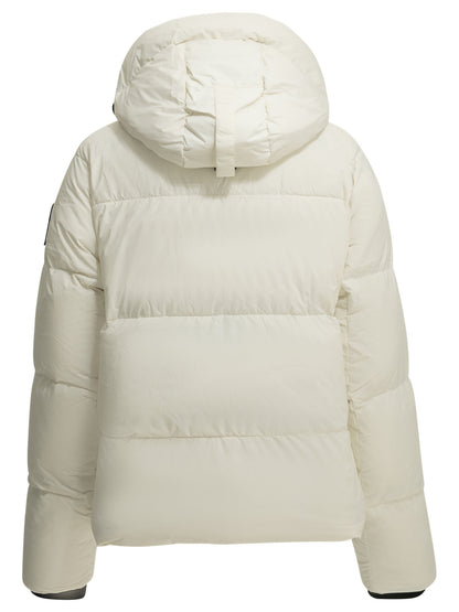 Canada Goose "Junction" Short Down Jacket - White