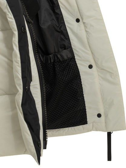 Canada Goose "Junction" Short Down Jacket - White