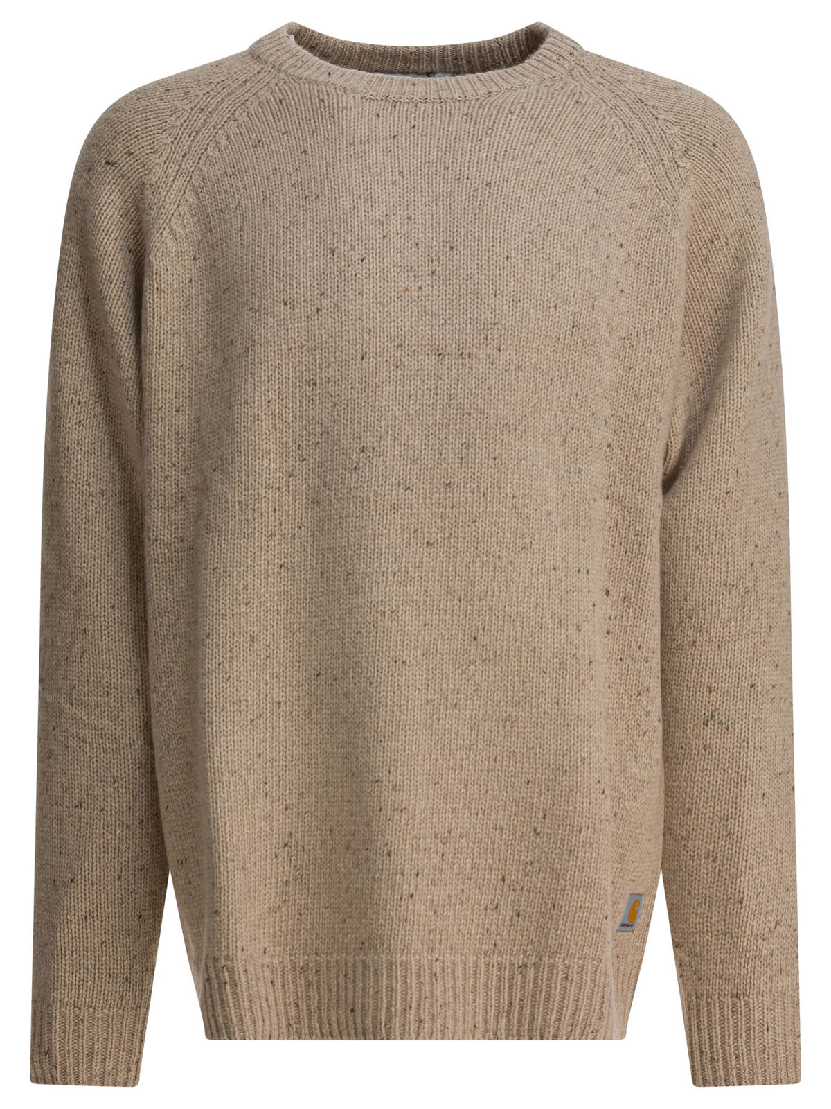 Carhartt WIP "Anglistic" Crew-Neck Sweater - Beige