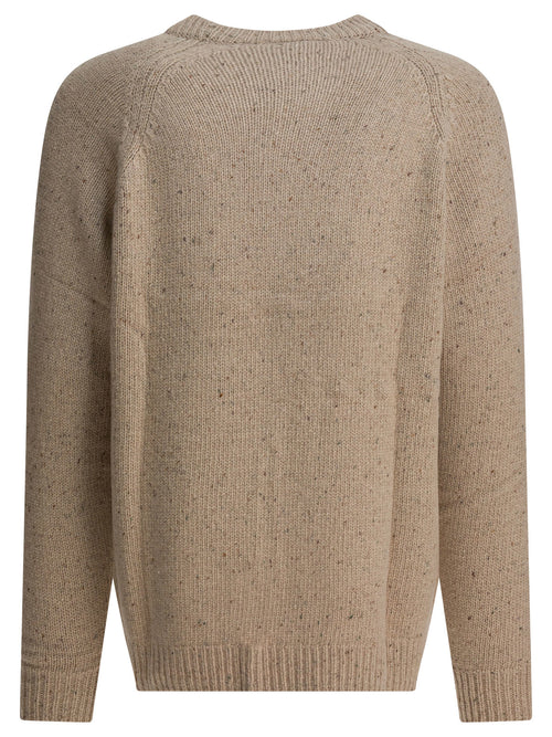 Carhartt WIP "Anglistic" Crew-Neck Sweater - Beige