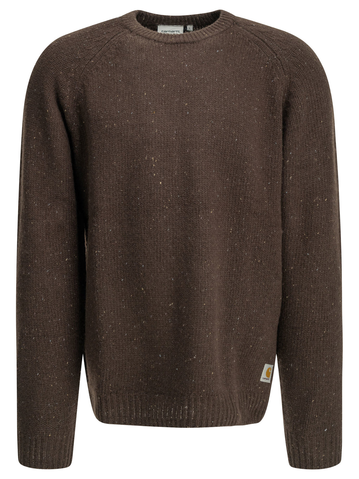 Carhartt WIP "Anglistic" Crew-Neck Sweater - Brown