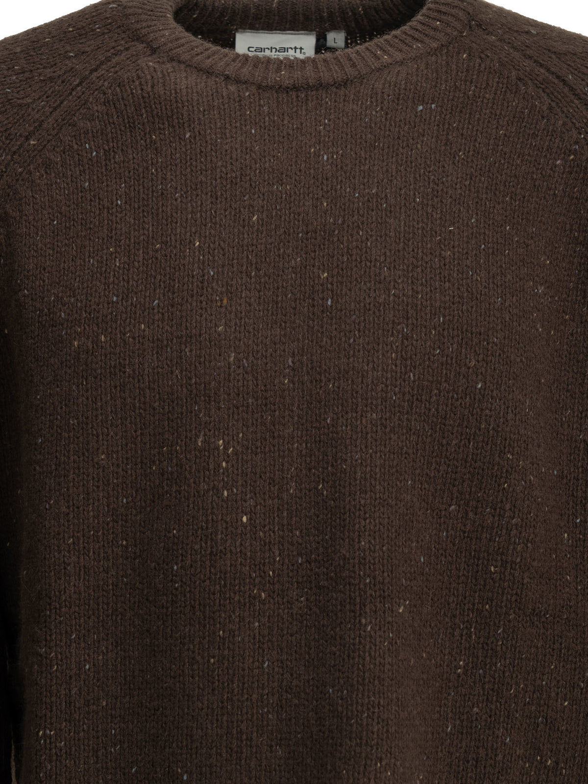 Carhartt WIP "Anglistic" Crew-Neck Sweater - Brown