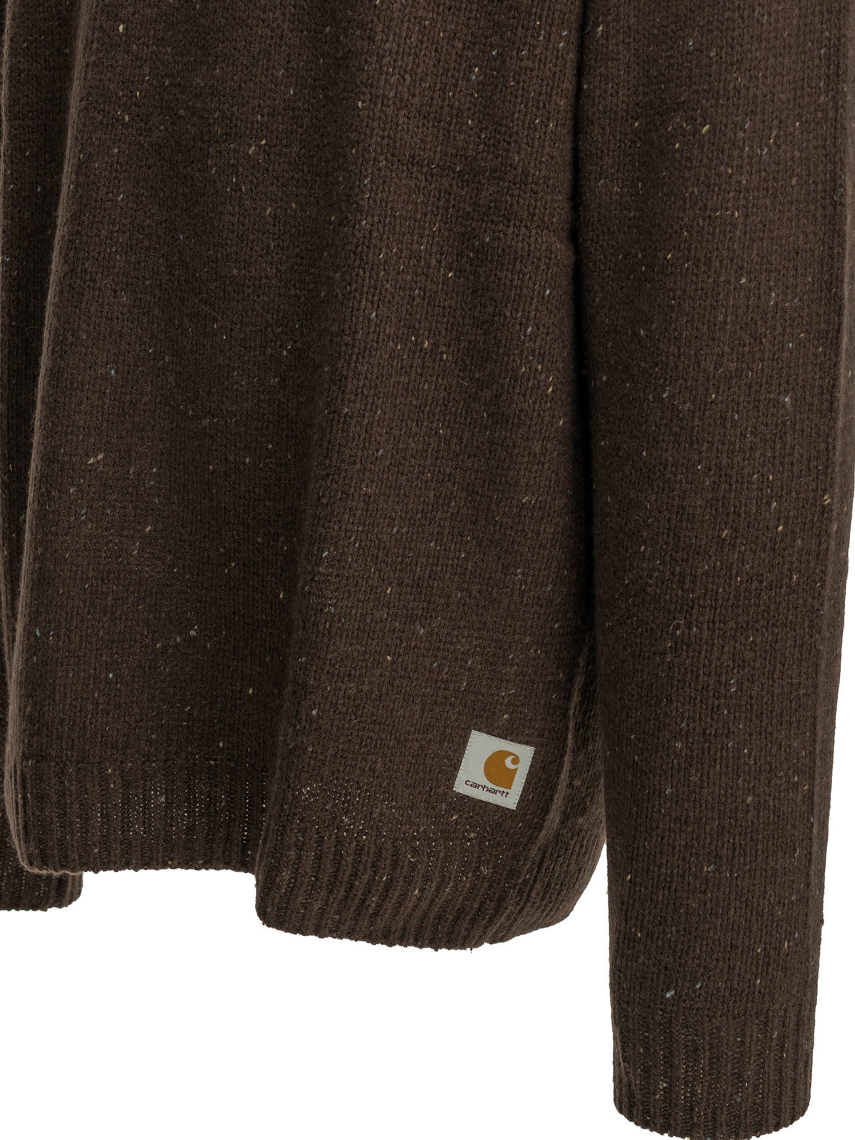 Carhartt WIP "Anglistic" Crew-Neck Sweater - Brown