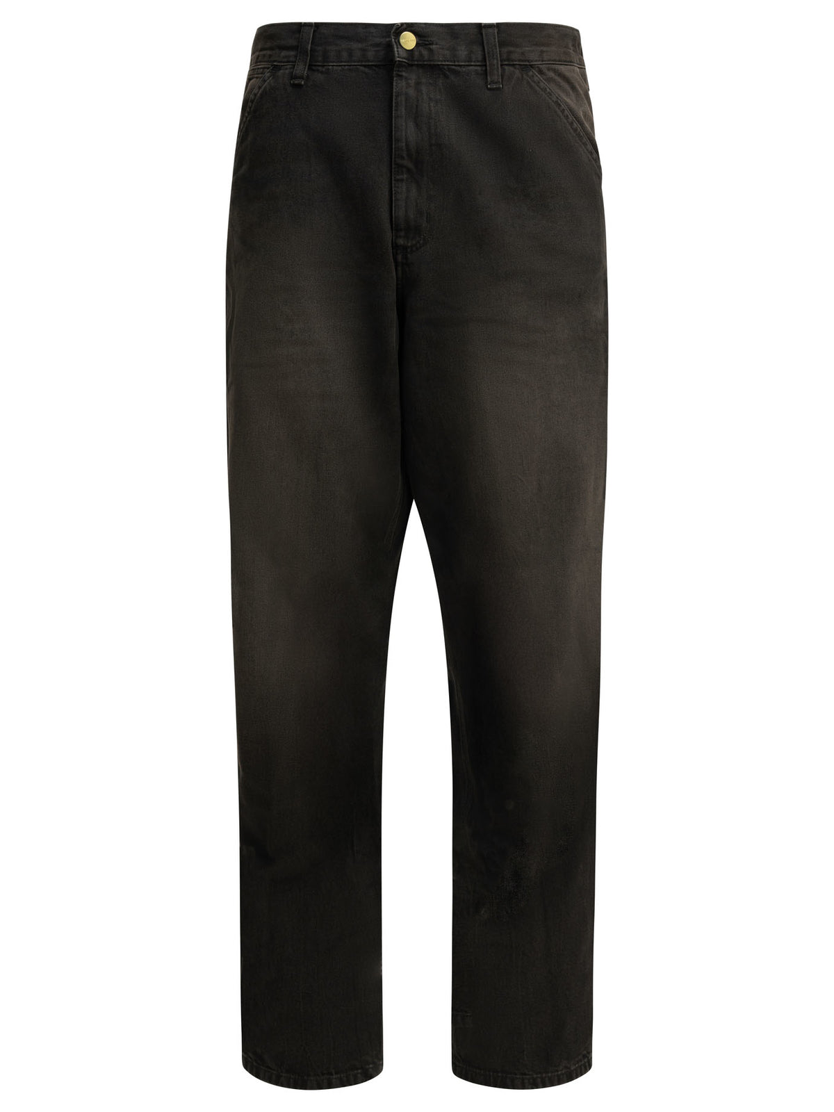 Carhartt WIP "Simple" Straight-Leg Jeans - Black