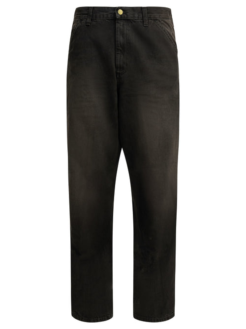 Carhartt WIP "Simple" Straight-Leg Jeans - Black