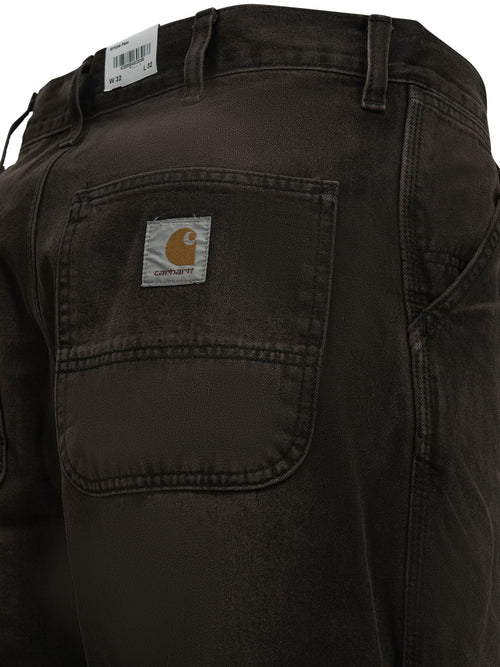 Carhartt WIP "Simple" Straight-Leg Jeans - Black