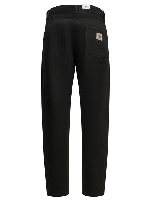 Carhartt WIP "Newel" Straight-leg jeans - Black