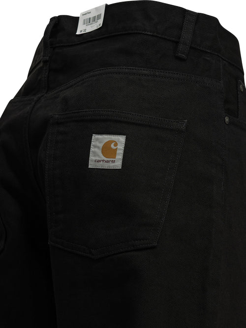 Carhartt WIP "Newel" Straight-leg jeans - Black