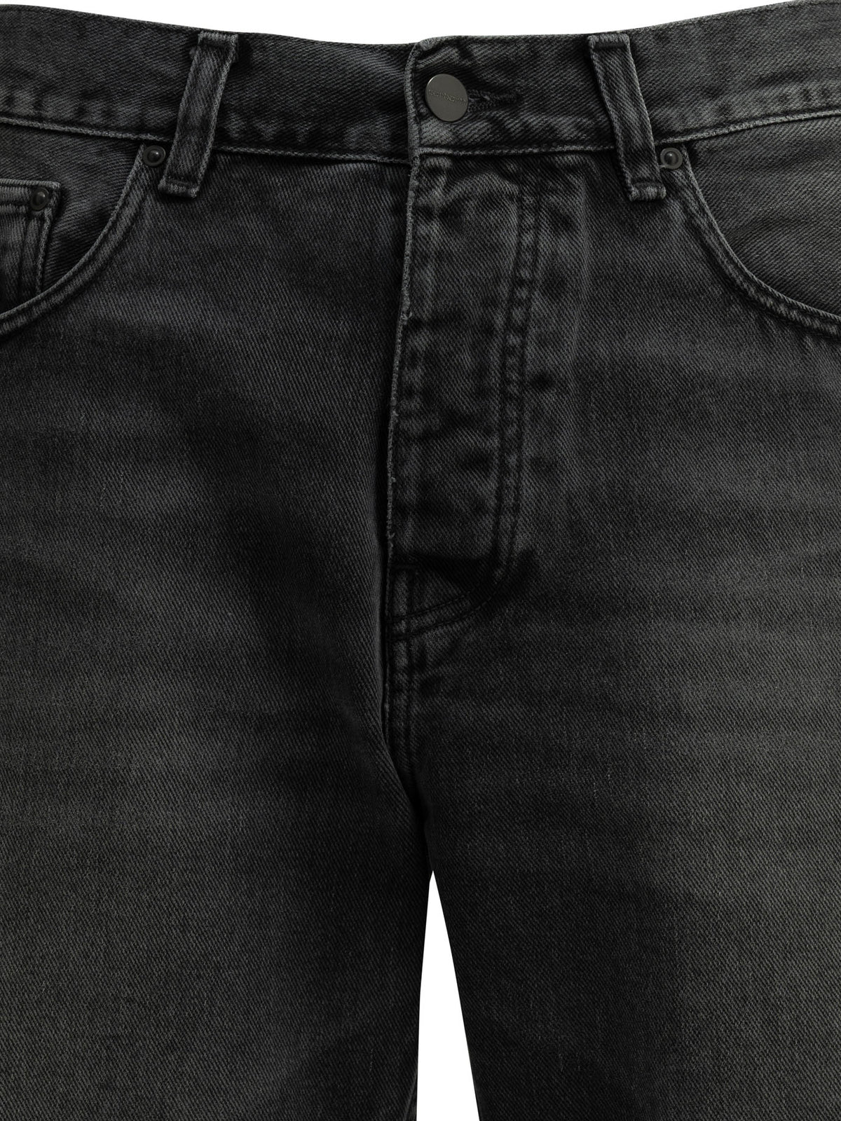 Carhartt WIP "Newel" Straight-leg jeans - Black