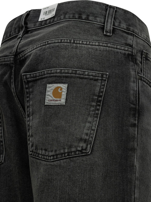 Carhartt WIP "Newel" Straight-leg jeans - Black