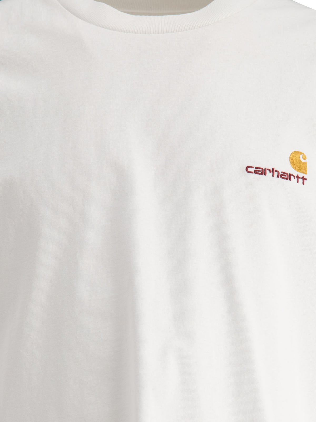Carhartt WIP "American Script" Crew-Neck T-Shirt - White