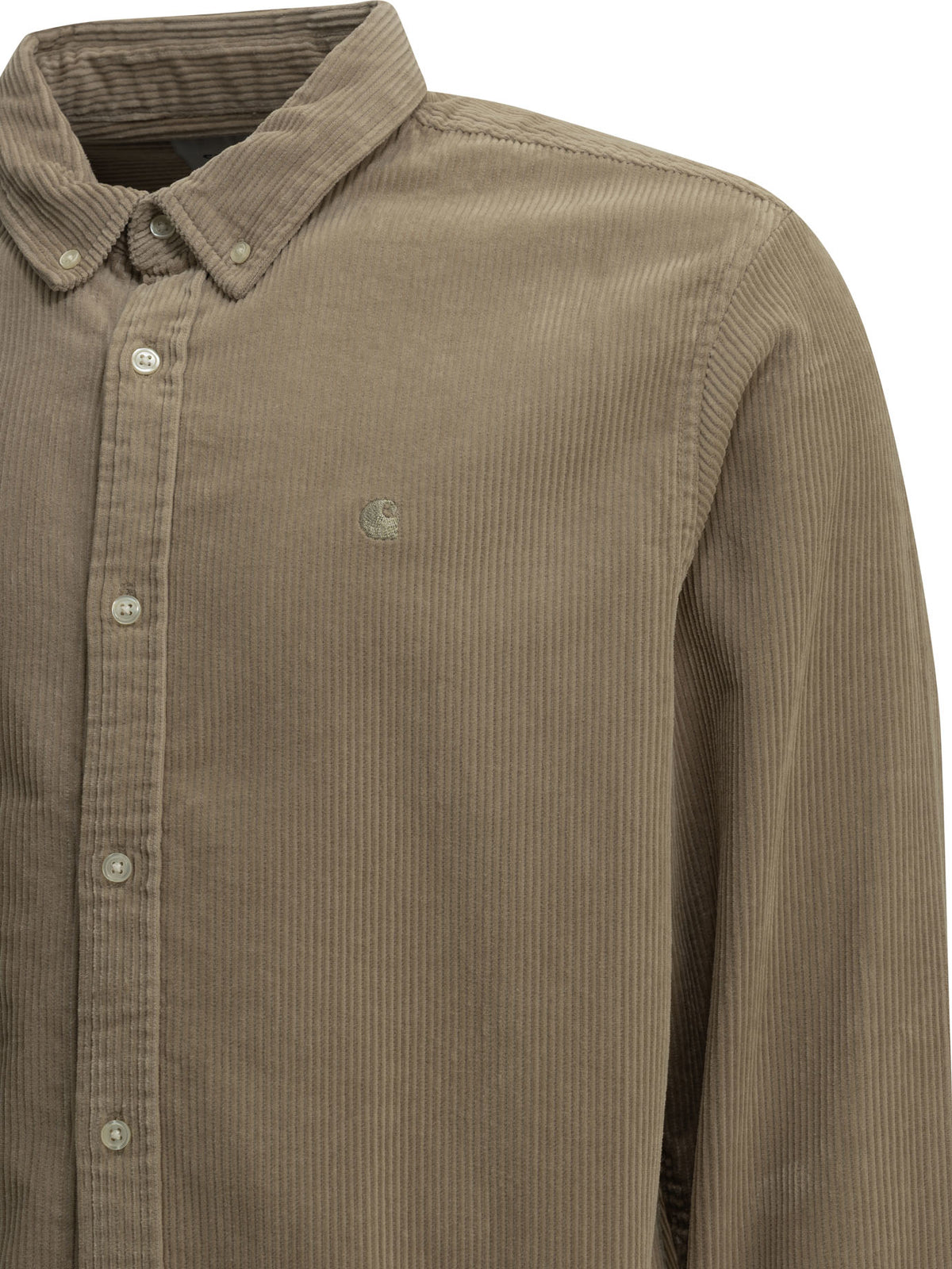 Carhartt WIP "Madison Cord" Casual Shirt - Beige