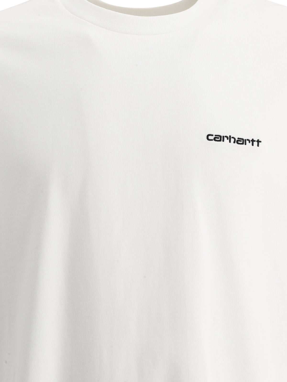 Carhartt WIP "Script Embroidery" Crew-Neck T-Shirt - White