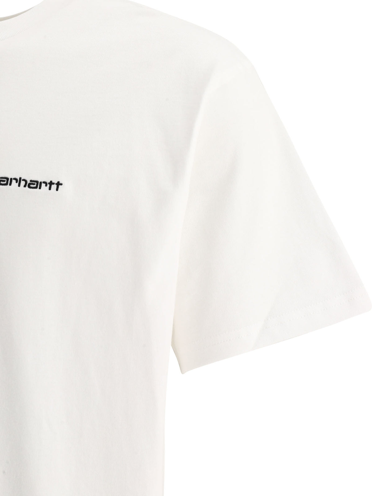 Carhartt WIP "Script Embroidery" Crew-Neck T-Shirt - White