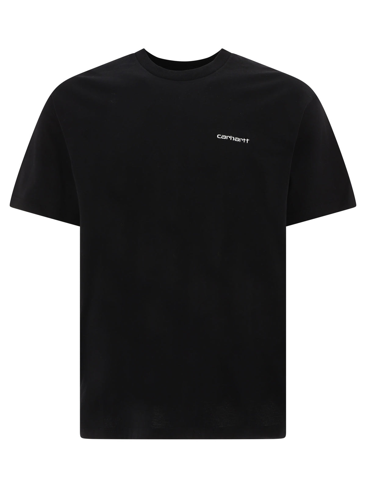 Carhartt WIP "Script Embroidery" Crew-Neck T-Shirt - Black