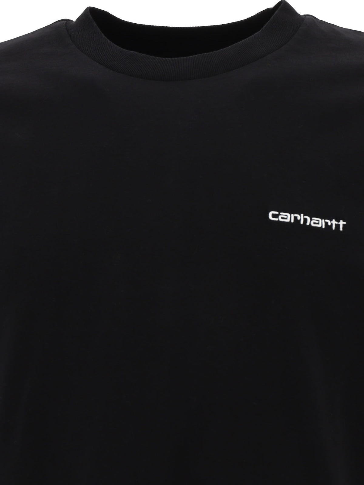 Carhartt WIP "Script Embroidery" Crew-Neck T-Shirt - Black