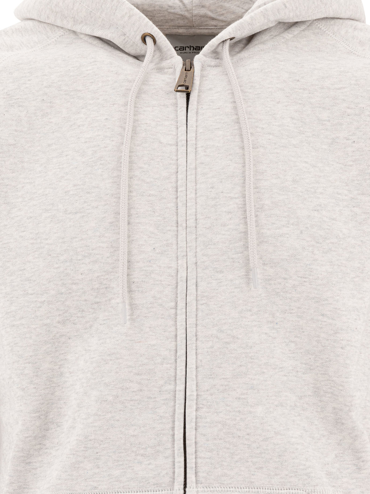 Carhartt WIP "Chase" Zip-Up Sweatshirt - Grey