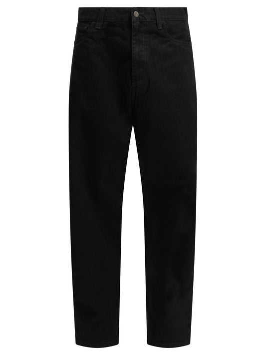 Carhartt WIP "Landon" Wide-Leg Jeans - Black