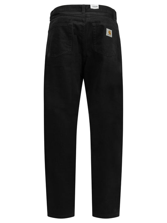 Carhartt WIP "Landon" Wide-Leg Jeans - Black