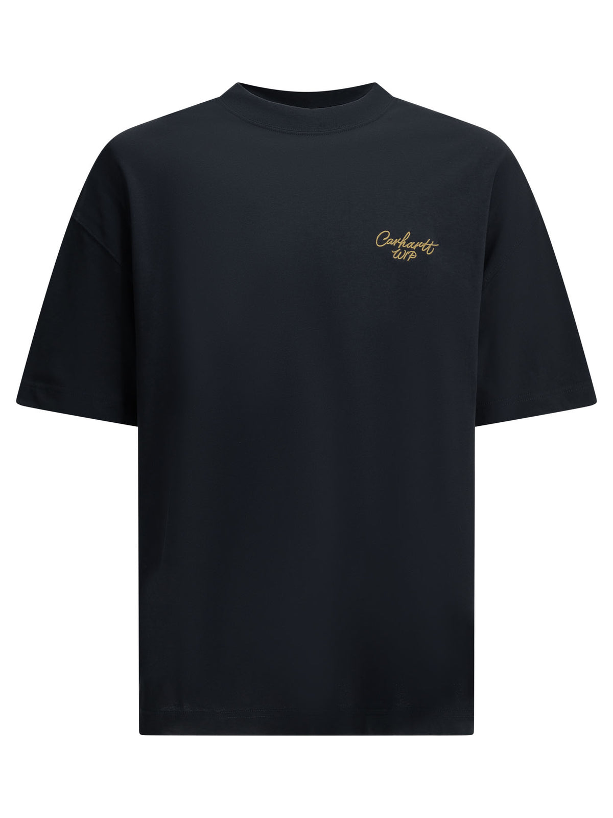 Carhartt WIP "Signature Script" Crew-Neck T-Shirt - Blue