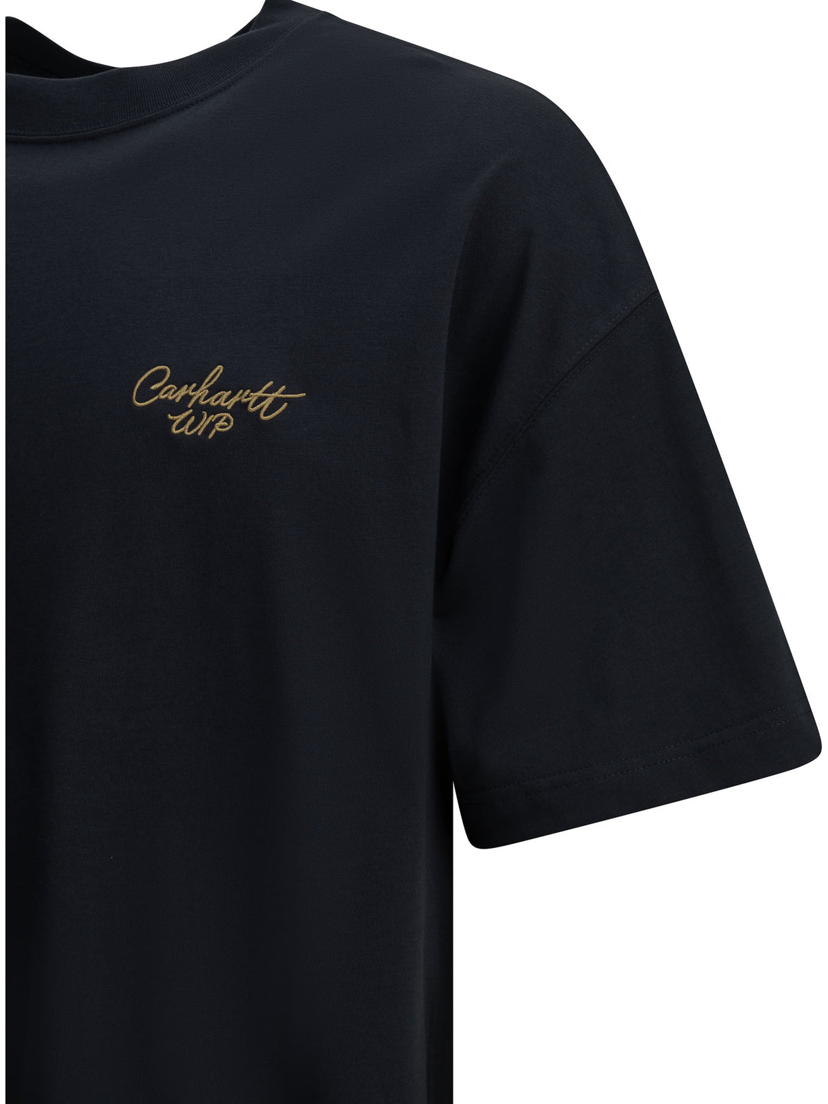Carhartt WIP "Signature Script" Crew-Neck T-Shirt - Blue
