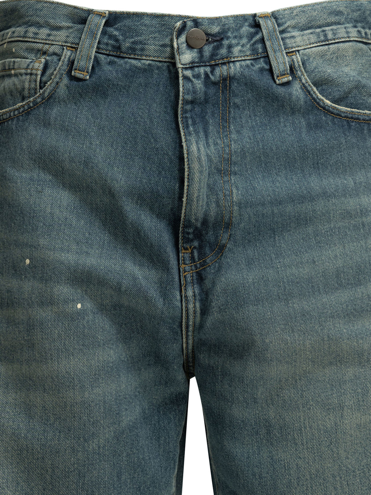 Carhartt Wip "Landon" Wide leg jeans - Blue