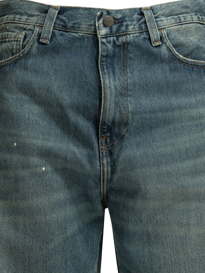 Carhartt Wip "Landon" Wide leg jeans - Blue