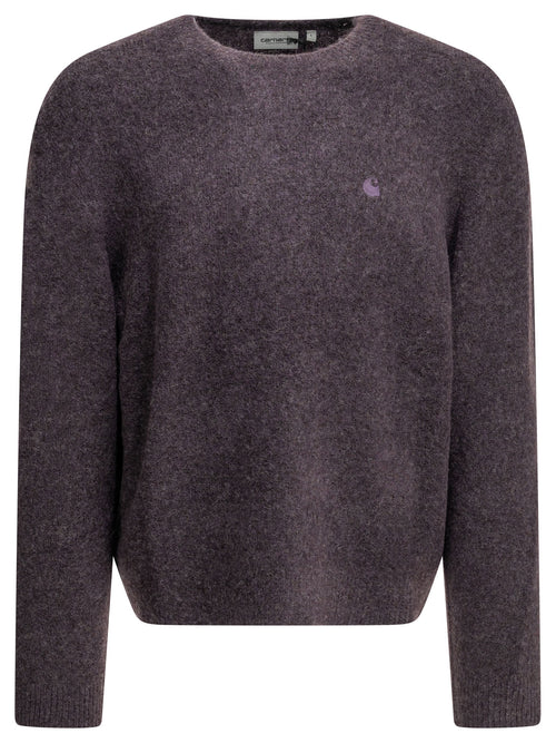 Carhartt WIP "Curtis" Crew-Neck Sweater - Purple