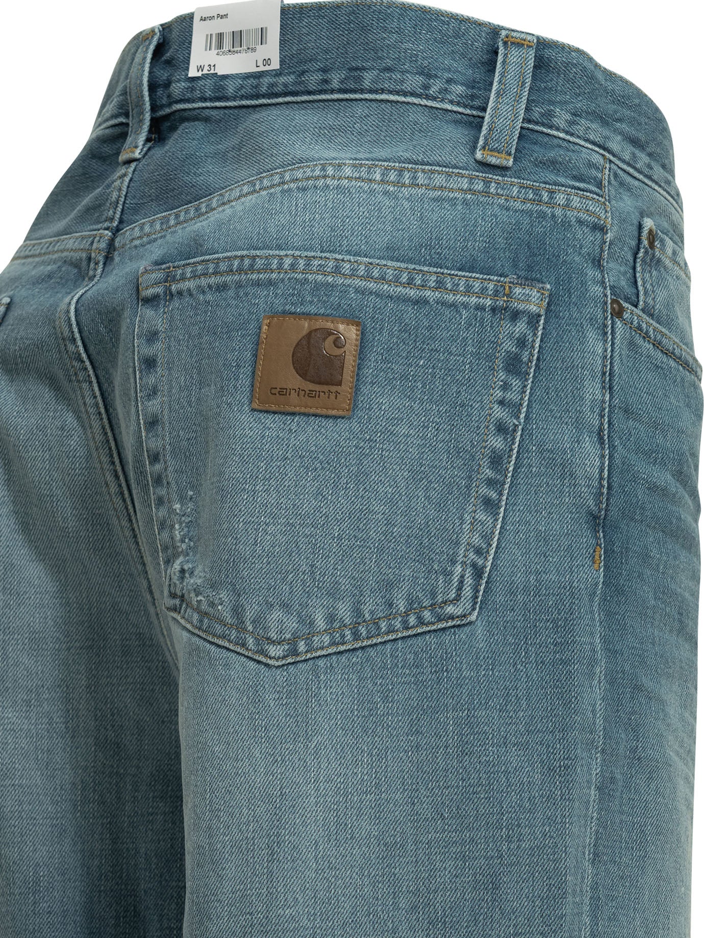 Carhartt Wip "Aaron" Wide leg jeans - Light Blue