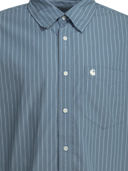 Carhartt Wip "Keene" Casual shirt - Light Blue