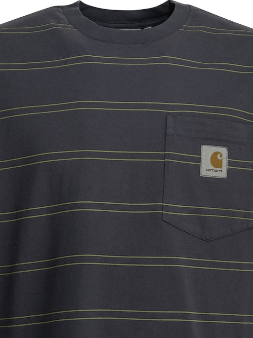 Carhartt Wip "Bert Pocket" crewneck T-shirt - Purple