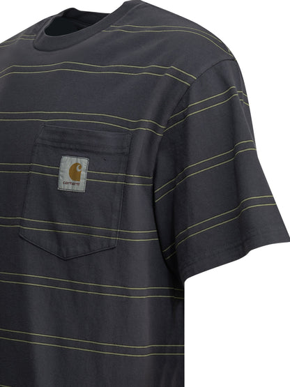 Carhartt Wip "Bert Pocket" crewneck T-shirt - Purple