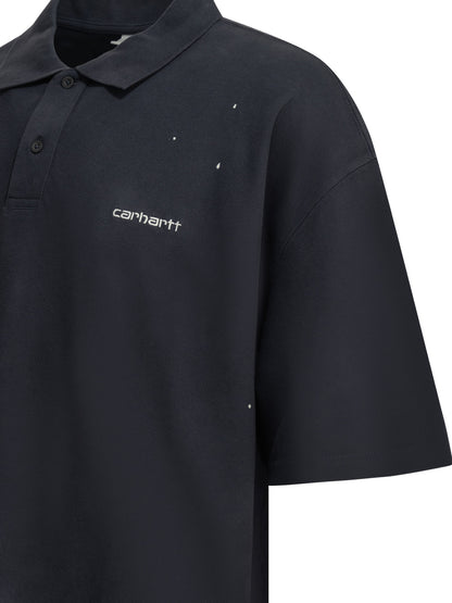 Carhartt Wip "Painter" Polo shirt with buttons - Blue