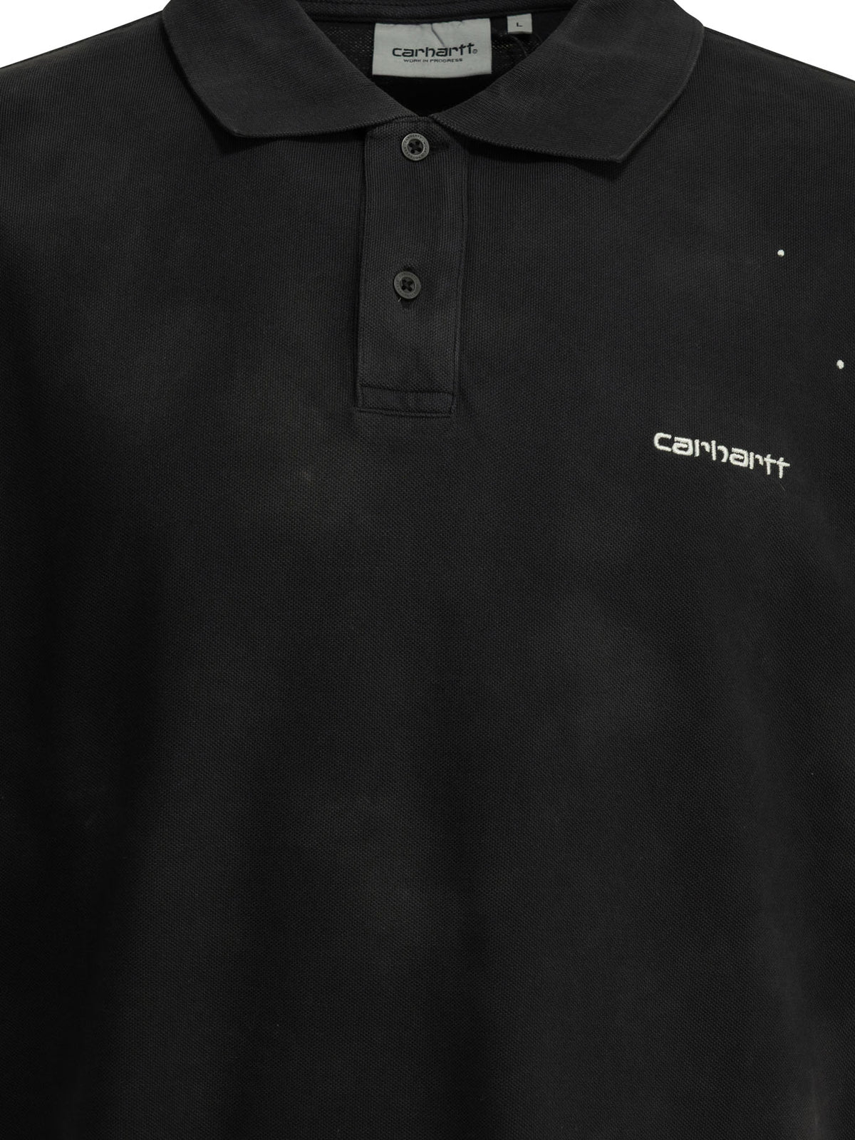Carhartt Wip "Painter" Polo shirt with buttons - Black