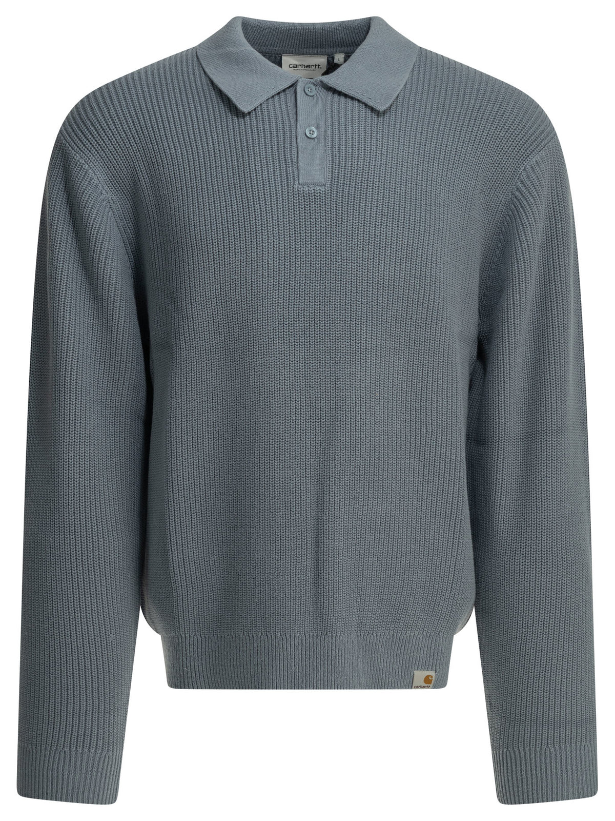 Carhartt Wip "Miles" polo sweater - Blue