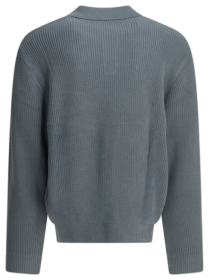 Carhartt Wip "Miles" polo sweater - Blue