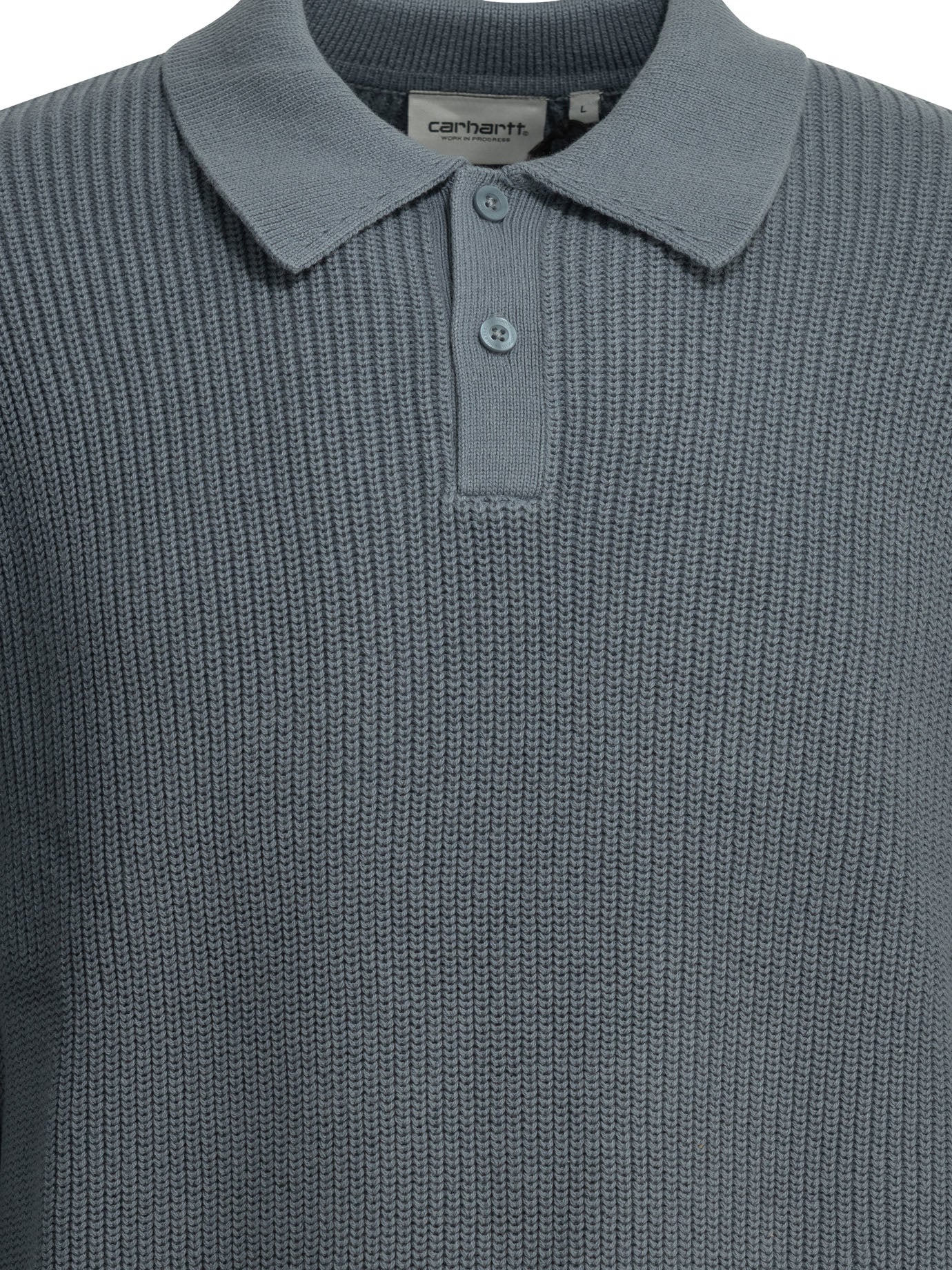 Carhartt Wip "Miles" polo sweater - Blue