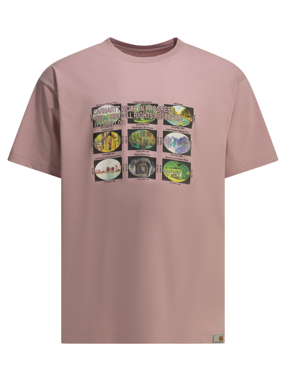 Carhartt Wip "Coordinates" crew-neck T-shirt - Pink