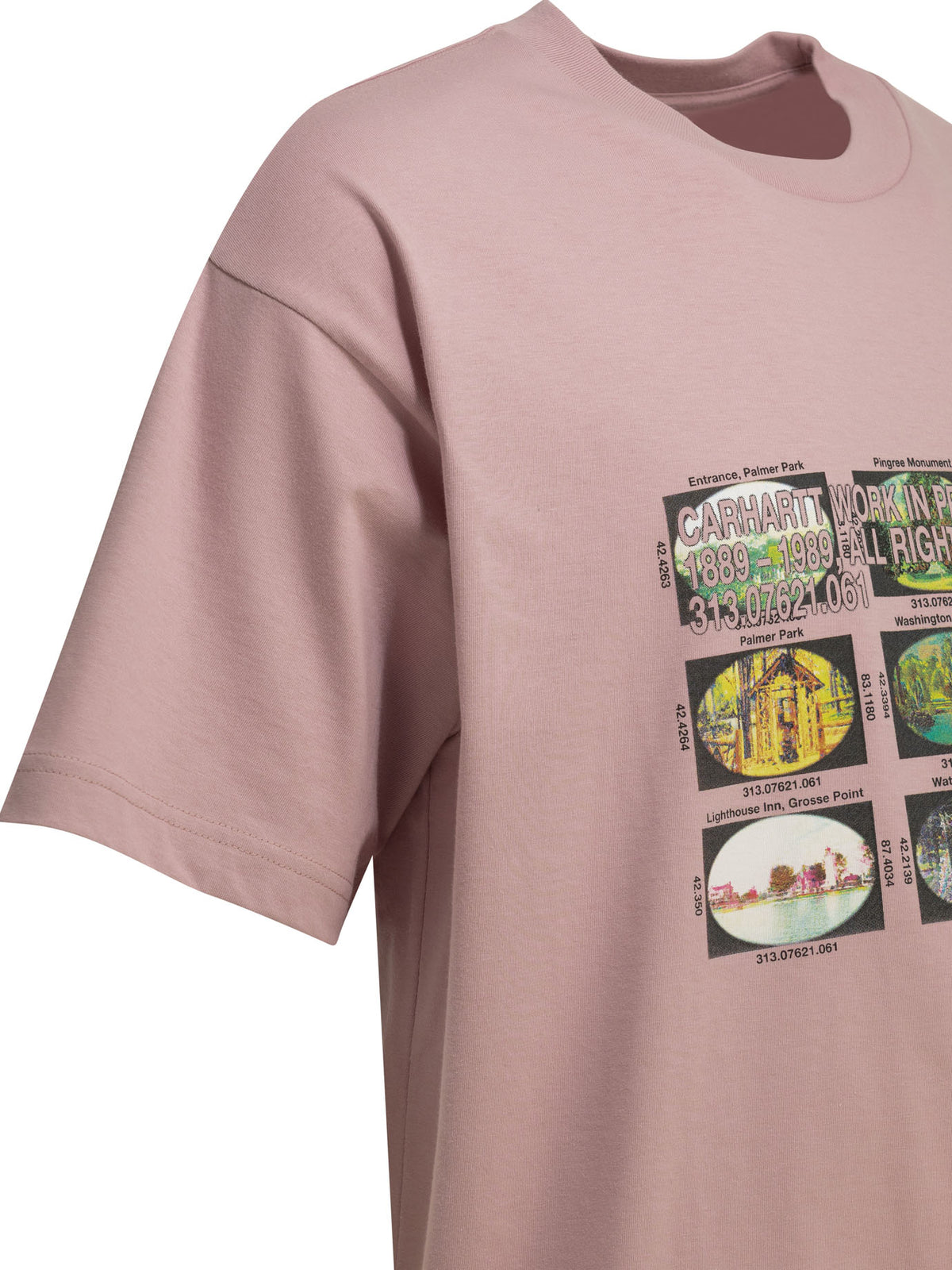 Carhartt Wip "Coordinates" crew-neck T-shirt - Pink