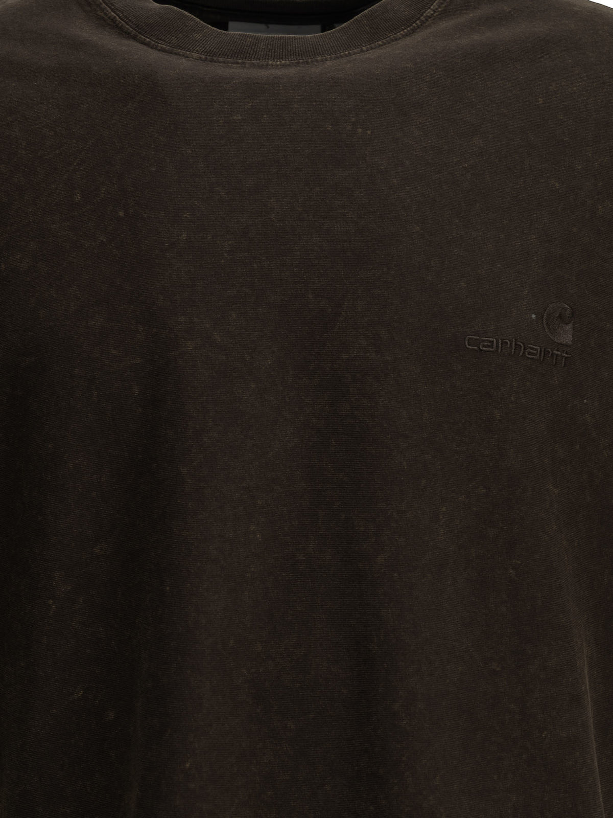 Carhartt WIP "Lambert" Crew-Neck T-Shirt - Brown