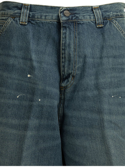 Carhartt Wip "OG Single Knee" Short utility - Blue