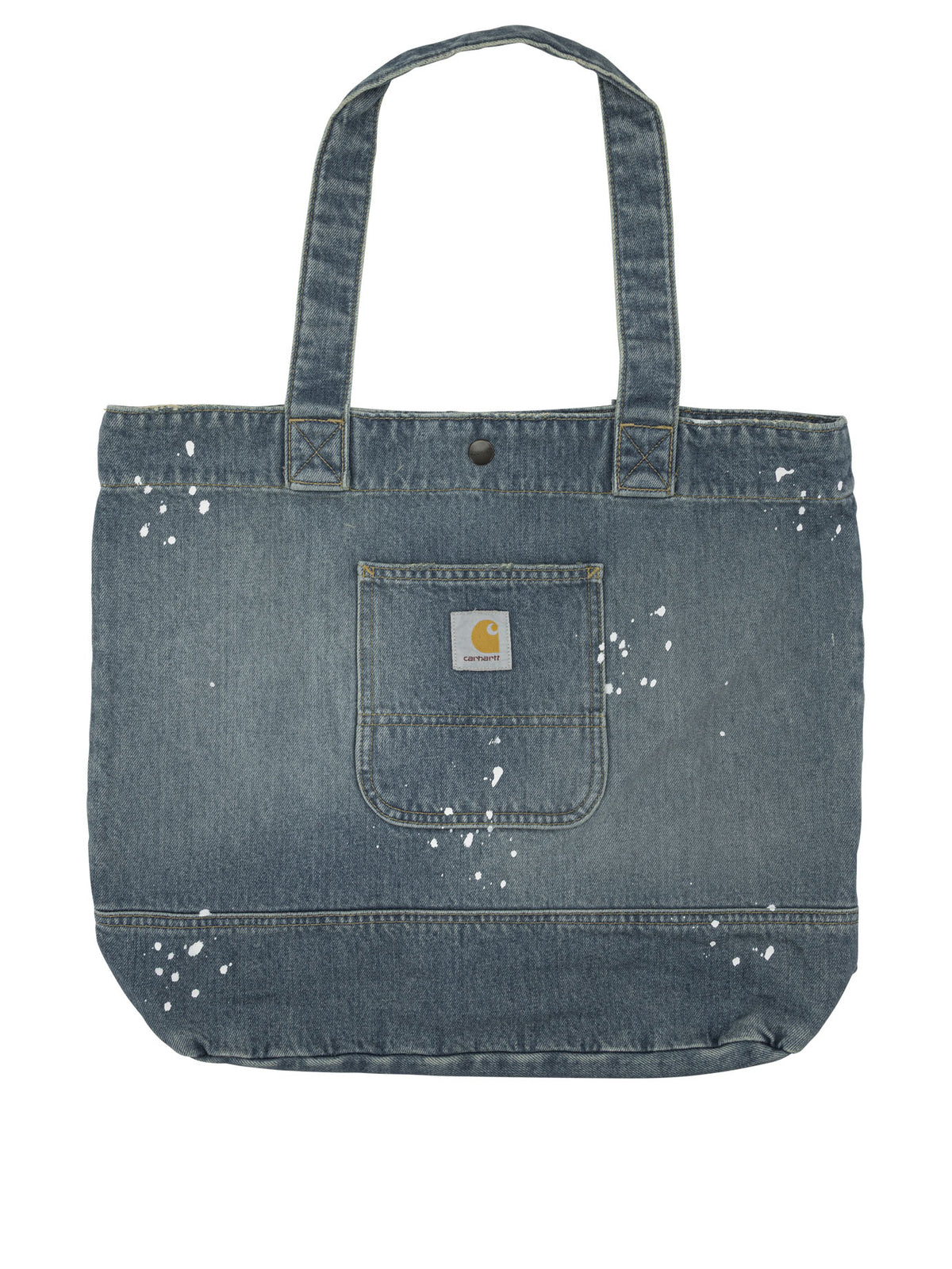 Carhartt Wip "Denim Tote" large shoulder bag - Blue