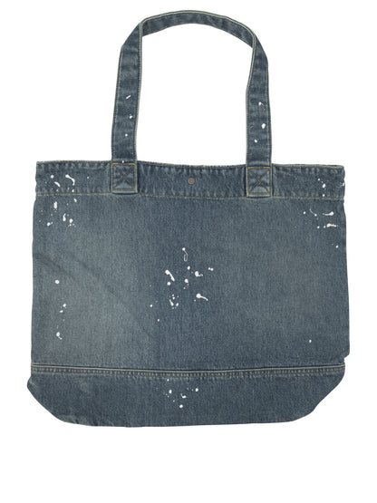 Carhartt Wip "Denim Tote" large shoulder bag - Blue