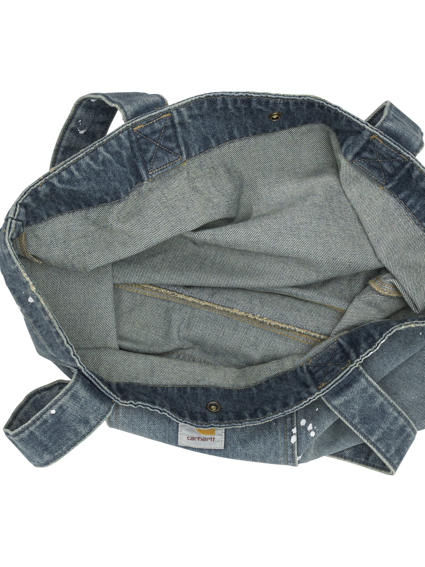 Carhartt Wip "Denim Tote" large shoulder bag - Blue
