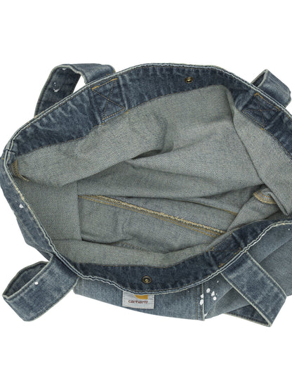 Carhartt Wip "Denim Tote" large shoulder bag - Blue