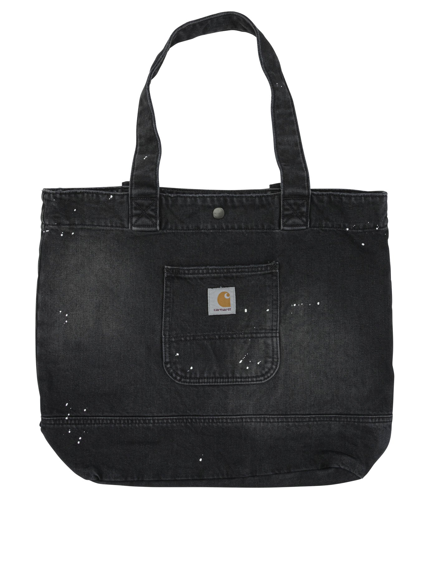 Carhartt Wip "Denim Tote" large shoulder bag - Black