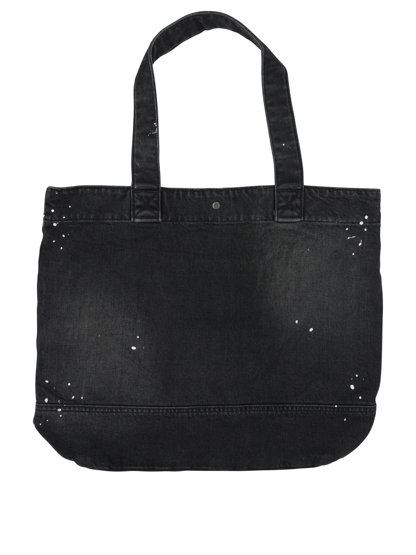 Carhartt Wip "Denim Tote" large shoulder bag - Black