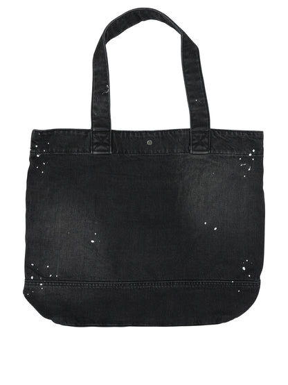Carhartt Wip "Denim Tote" large shoulder bag - Black