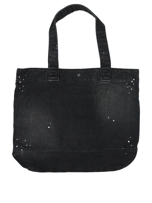 Carhartt Wip "Denim Tote" large shoulder bag - Black