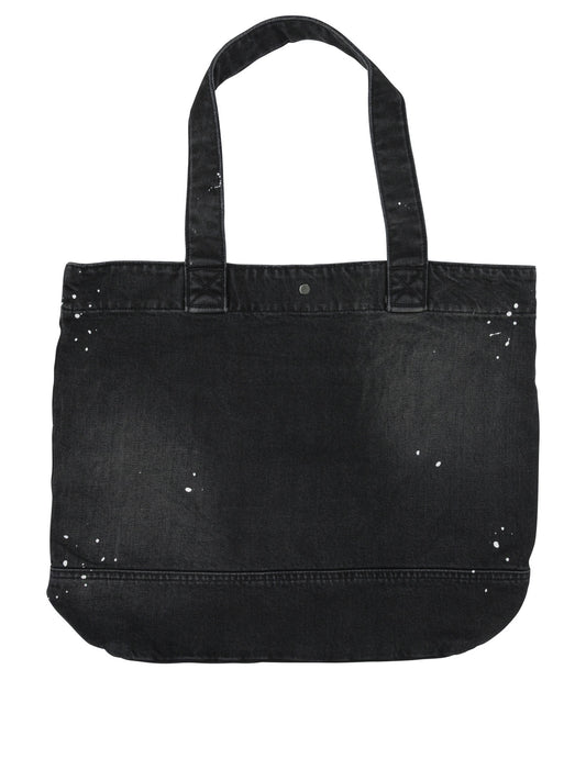 Carhartt Wip "Denim Tote" large shoulder bag - Black
